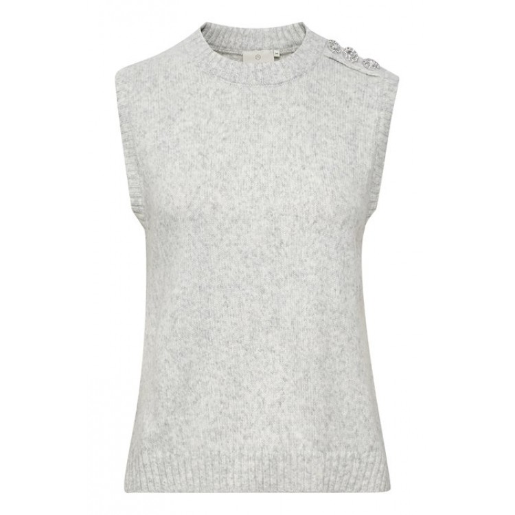Kaffe Spencer KAcolena Knit Grey Melange